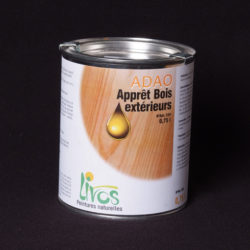 Huile d'apprêt extérieure ADAO pour tous bois disponible sur Âme du liège