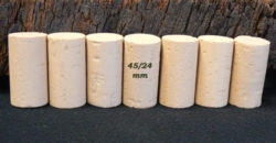 Bouchons de liège Cylindriques 45×24 mm Sanpor M (4-6 ans)