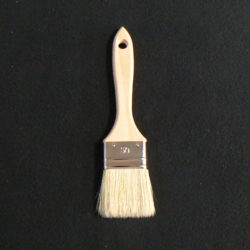 Pinceau Brosse queue de morue pour peintures et huiles