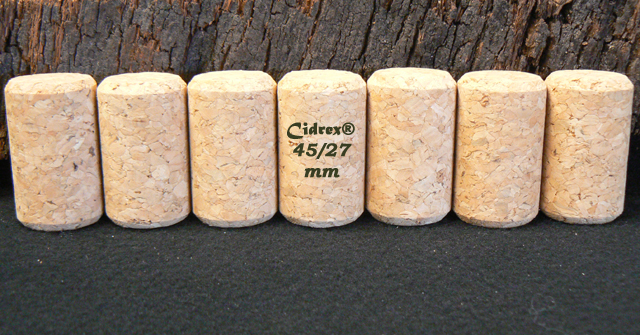 Bouchons de liège Cidrex® 45 x 27mm pour cidre et bière (1-2 ans)