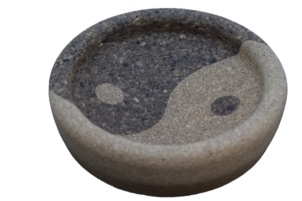 Coupelle vide poche Yin & Yang en liège naturel