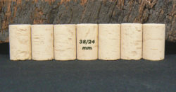 Bouchons 38x24mm pour vin de garde 1 à 2 ans