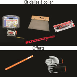 kit accessoires dalles coller en vente sur ame du liege