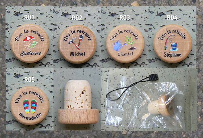 Paire D'embouts De Guidon Vintage VELOX - Tête En Bois Verni Pour Vélo Route Ou Cintre
